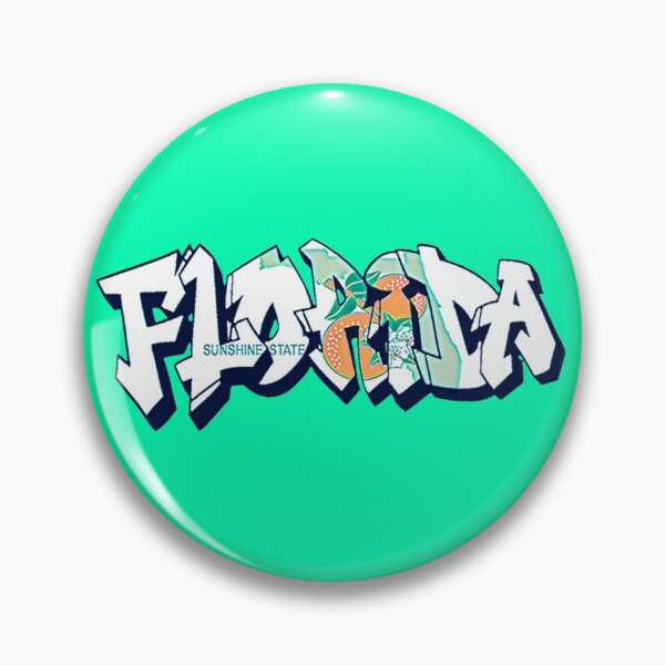 Item preview, Florida License Plate Graffiti designed and sold by Dude  Stuff.