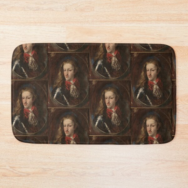 Item preview, King Charles II of Habsburg vintage portrait Oil Painting designed and sold by Vintage Designs +.
