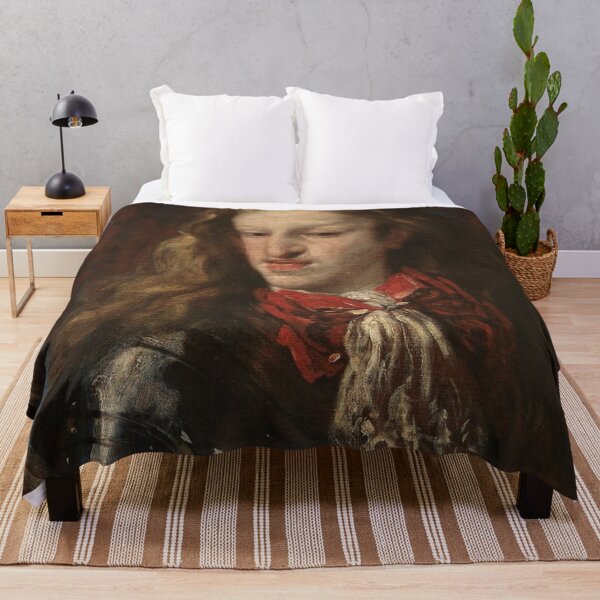 Artikelvorschau, King Charles II of Habsburg vintage portrait Oil Painting entworfen und verkauft von Vintage Designs +.