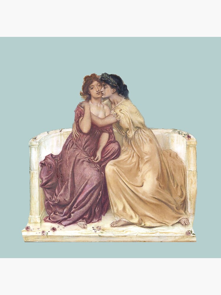 "Sappho and Erinna in a Garden at Mytilene" Poster for Sale by