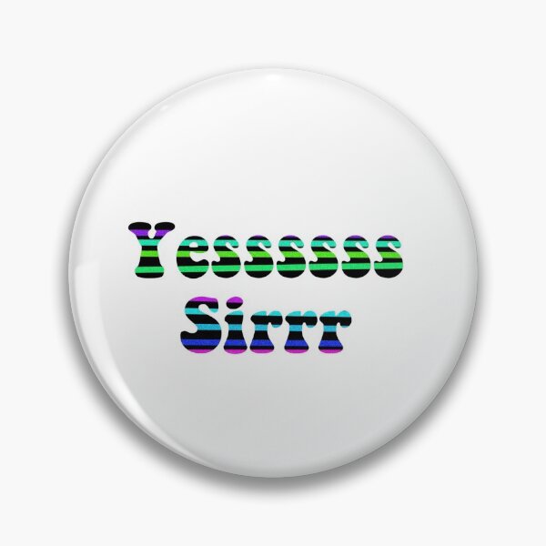 Item preview, Yes sir sticker  designed and sold by stickerbygracie.