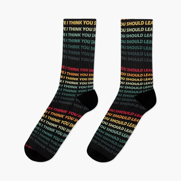 Item preview, I Think You Should Leave - Retro Repeating - Black designed and sold by AJ-DesignCo.