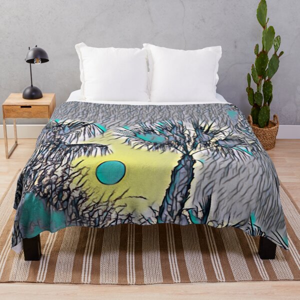 Item preview, Sun Between Palm Trees designed and sold by pinkyjainpan.