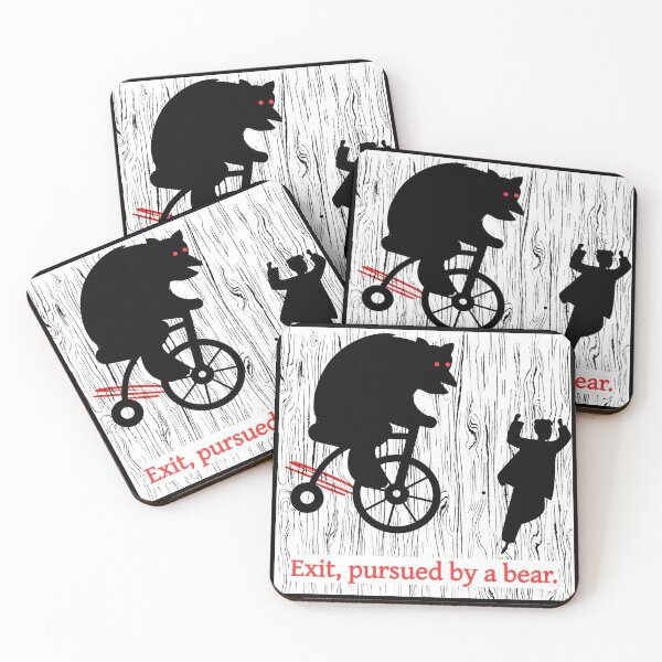 Item preview, Exit, Pursued By A Bear designed and sold by TheatreMerch.
