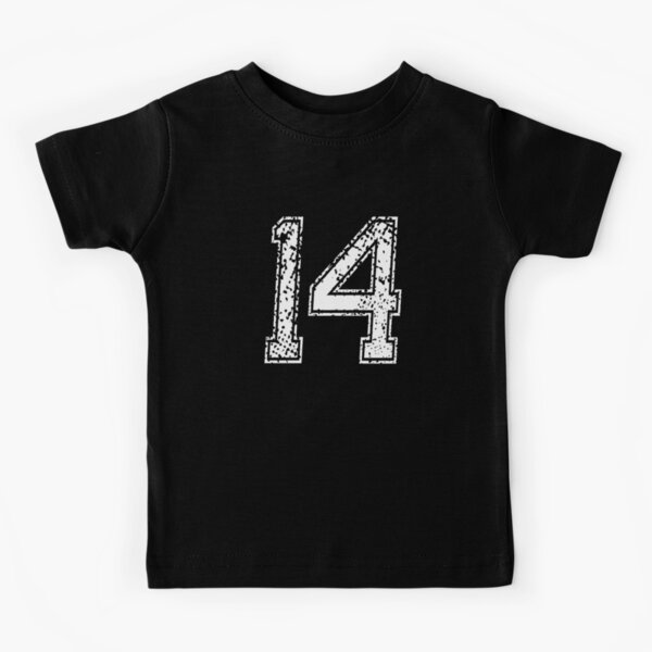 14 shirt number college style football soccer number