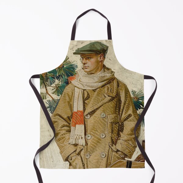 Item preview, JC Leyendecker, Ready for Hockey 1920 designed and sold by immortalpeaches.