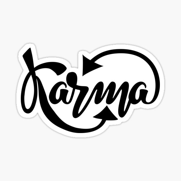 Karma Sticker Karma Sticker