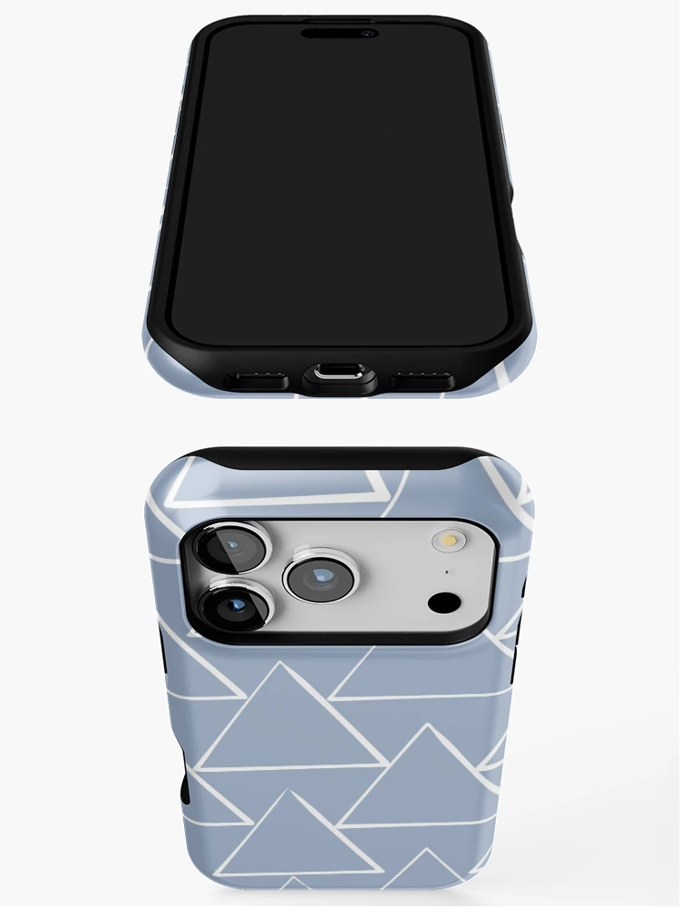 Thumbnail 3 of 4, iPhone Case, Triangular pattern  designed and sold by earthtoaura.