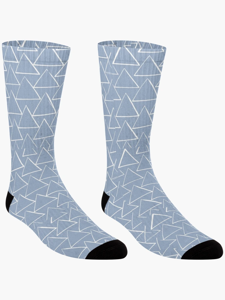 Thumbnail 3 of 5, Socks, Triangular pattern designed and sold by earthtoaura.