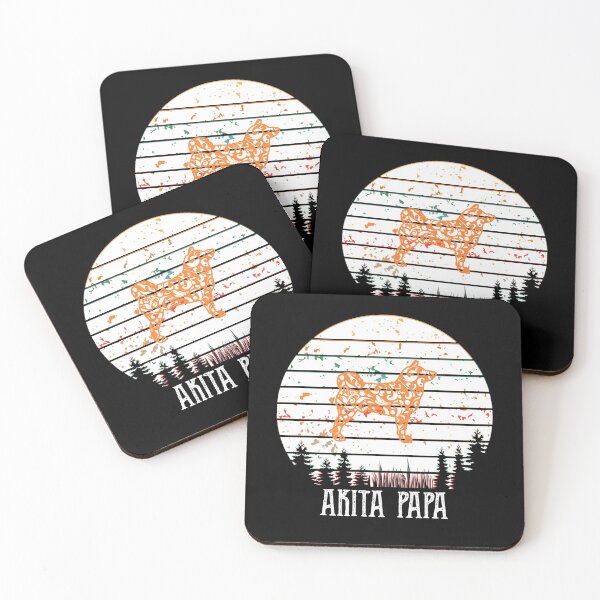 Item preview, Akita Dog Dad Owner Papa Gift Pet Lover Father Halloween Gift designed and sold by Akmloza.