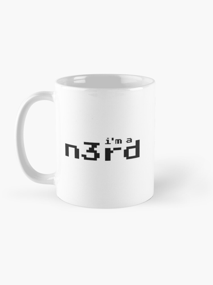 Alternate view of i'm a nerd Mug