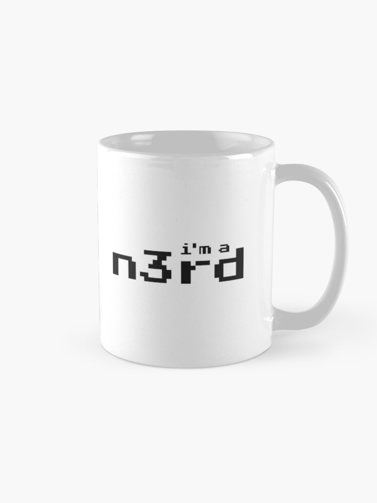 Alternate view of i'm a nerd Mug