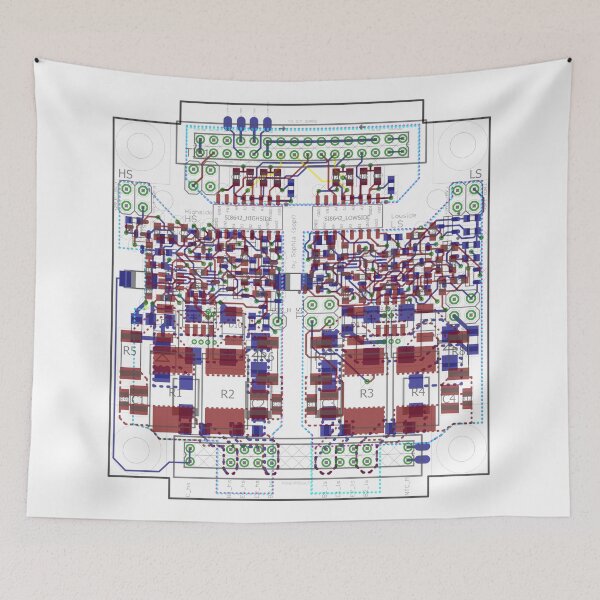 Item preview, PCB board design | Driver Printed Circuit Board Shirt | Circuit board design for electronic engineers designed and sold by sopfanna.
