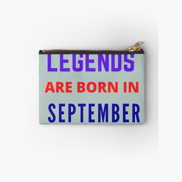 Item preview, LEGENDS ARE BORN IN SEPTEMBER designed and sold by The Full Cart.