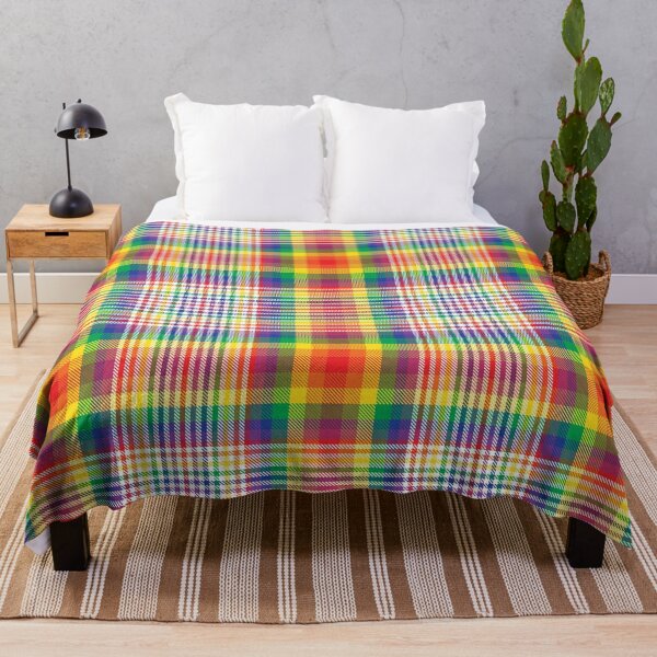 Item preview, Rainbow Glen Plaid Tartan Pattern designed and sold by Siu-Hong Mok.