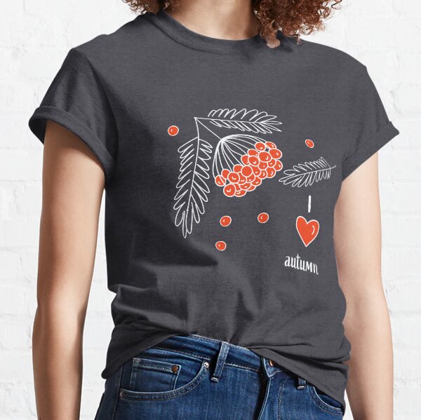 Pattern with ashberry Classic T-Shirt