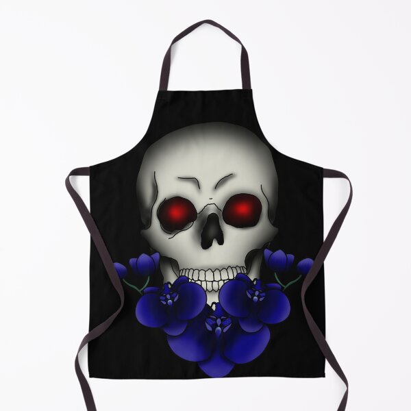 Item preview, Skull with Orchids designed and sold by Pretzel-G92.