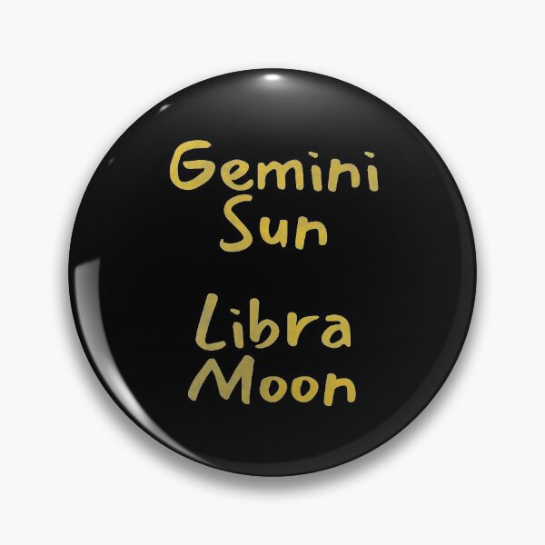 Item preview, Gemini Sun Libra Moon Text designed and sold by leomooncreates.