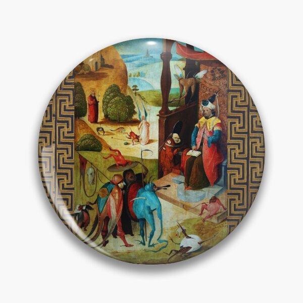 Item preview, Saint James and the Magician Hermogenes by Follower of Hieronymus Bosch designed and sold by BulganLumini.