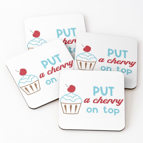 Item preview, Put a cherry on top Cupcake Bakery designed and sold by Tanja Dianova.