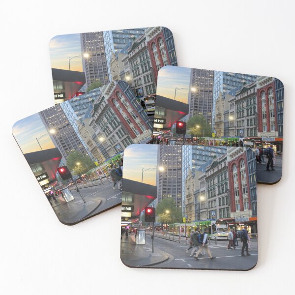 Item preview, Melbourne City at peak hour designed and sold by Joelstewart.