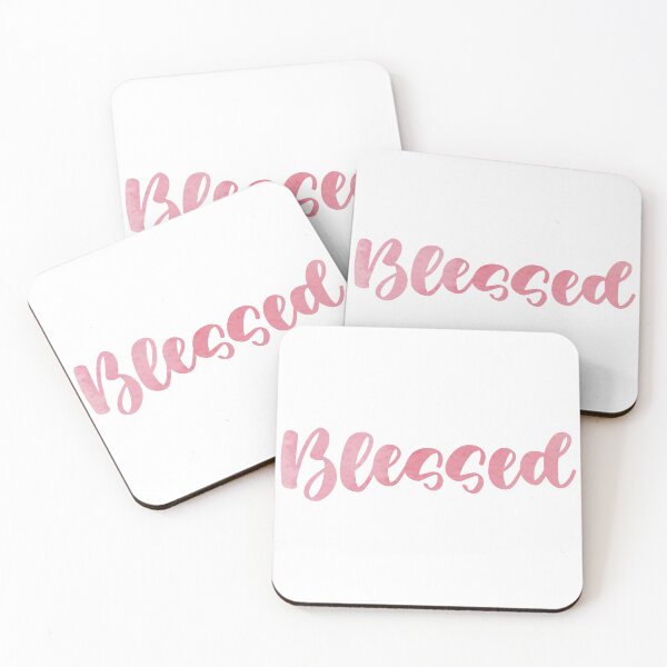 Item preview, Blessed Typography designed and sold by crizzycreates.