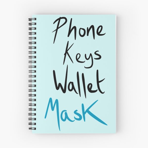 Item preview, Phone Keys Wallet Mask Blue Sign  designed and sold by ToriaScarlett.