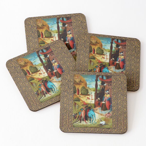 Item preview, Saint James and the Magician Hermogenes by Follower of Hieronymus Bosch designed and sold by BulganLumini.