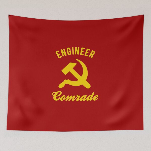 Item preview, Communist Engineer - Engineer Comrade designed and sold by CanadianUnicorn.