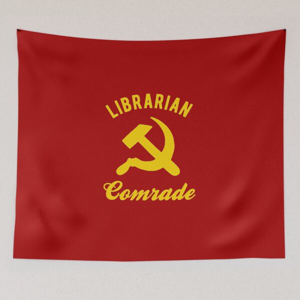 Item preview, Communist Librarian - Librarian Comrade designed and sold by CanadianUnicorn.