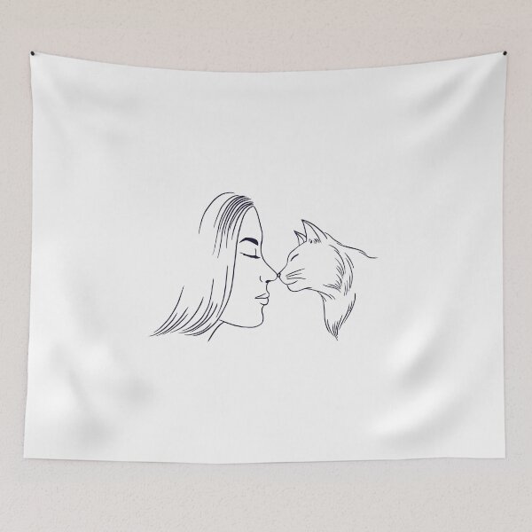 Item preview, Cat mom with kittens designed and sold by DerSenat.