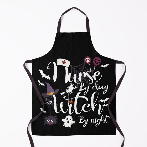 Item preview, Nurse By Day Witch By Night Women's Halloween Funny T-shirt designed and sold by Cooltees4u1.
