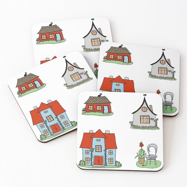 Item preview, Little homes sticker pack designed and sold by Amalus-files.
