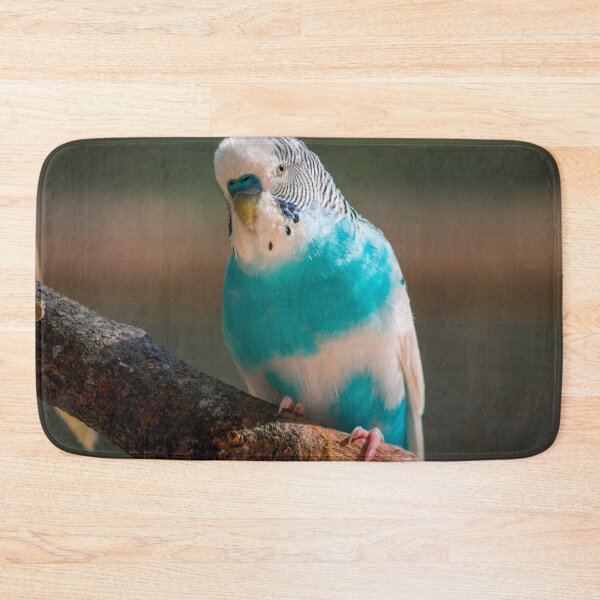 Item preview, Blue Budgie perched in the sun at the John Ball Zoo designed and sold by Michael Deemer.