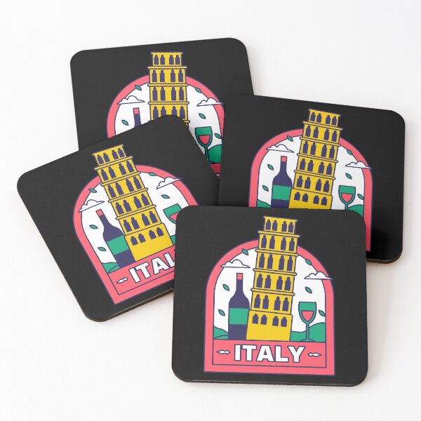 Item preview, Wine and leaning tower of Pisa designed and sold by Michael Schmidt.