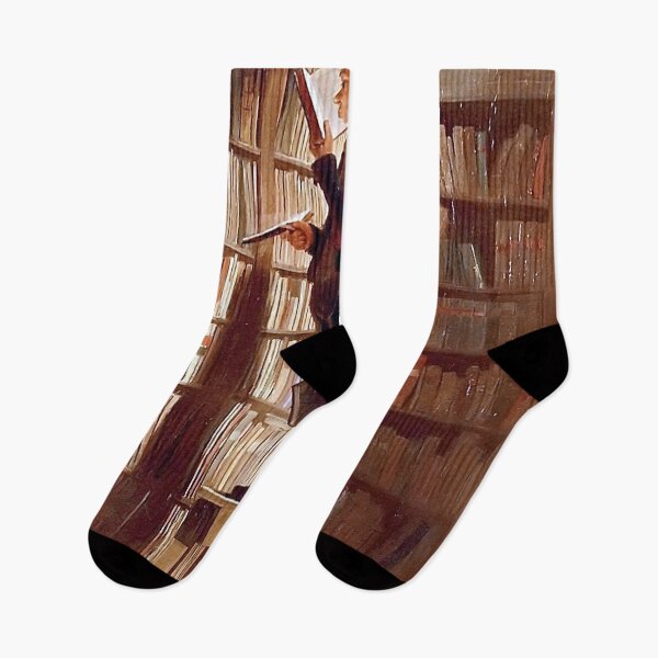 Item preview, Carl Spitzweg - The Bookworm designed and sold by DejaVuStudio.