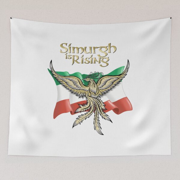 Item preview, Women Life Freedom, Simurgh is Rising, Phoenix Rising from Ashes designed and sold by Balazs Borzon.