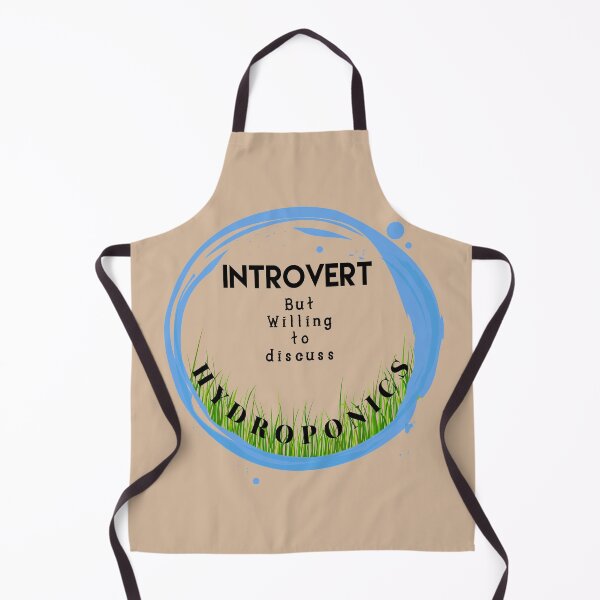 Item preview, Hydroponics -Introvert Quote - in Soothing, Tranquil Colors designed and sold by PacificStreams.