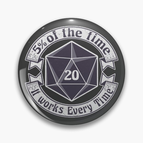 Item preview, 5 Percenter d20 v2 B&W Tee designed and sold by KennefRiggles.