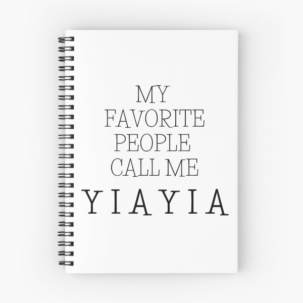 Item preview, My Favorite People Call me Yiayia designed and sold by TheStudioBee.