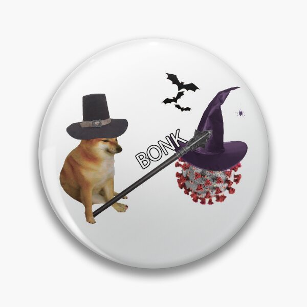Item preview, Cheems virums Bonk Halloween edition designed and sold by UncleApo.