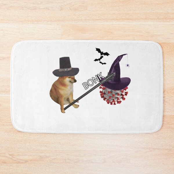 Item preview, Cheems virums Bonk Halloween edition designed and sold by UncleApo.