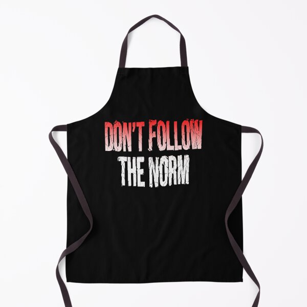 Item preview, Don't Follow The Norm (Vintage Broken Glass Look • Protest Slogan) designed and sold by SassyClassyMe.