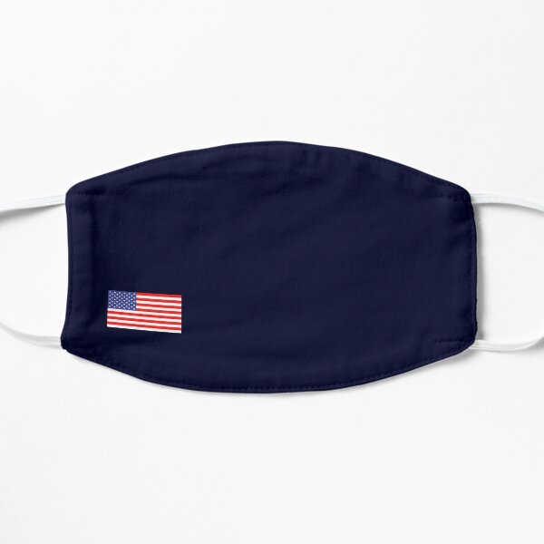 USA FLAG LITTLE LAPTOP THE CHEAPEST Flat Mask