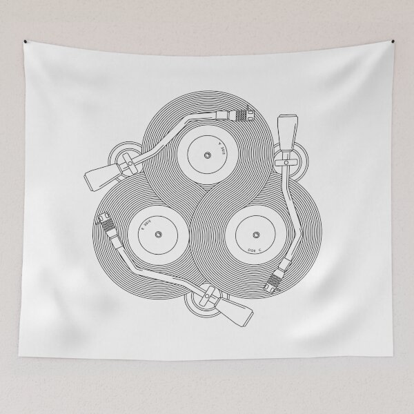Item preview, TRIPLE VINYL BLACK designed and sold by timcostello.