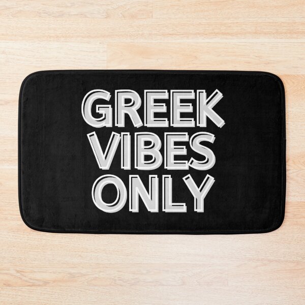 Item preview, Greek Vibes Only designed and sold by TheStudioBee.