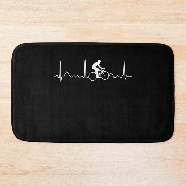 Item preview, Cycling Heartbeat Design, Funny Cute Bicycle Bike  designed and sold by Apoldi Shop.
