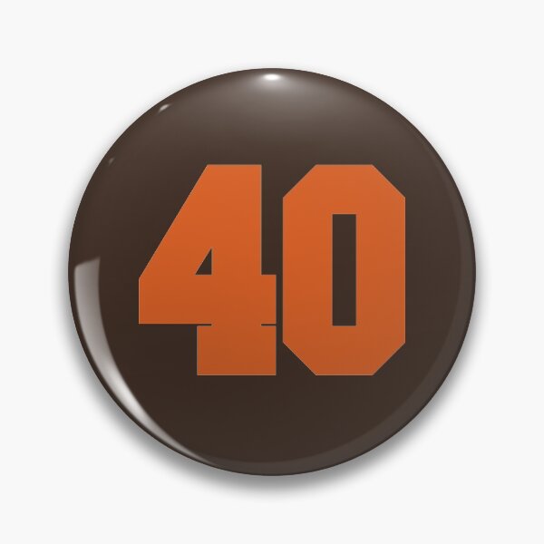 Item preview, 40 Number Cleveland Sports Fourty Brown Jersey designed and sold by HelloFromAja.