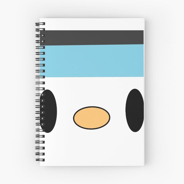 Item preview, penguin with blue headband designed and sold by CertainlySol.