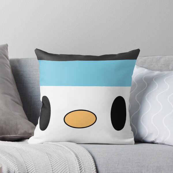 Item preview, penguin with blue headband designed and sold by CertainlySol.
